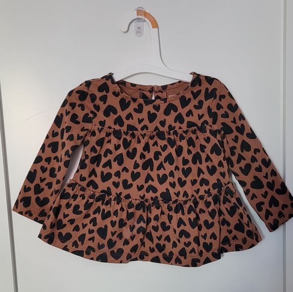 Carter's Baby Girl Animal Print Shirt 18m - Picture 5 of 7
